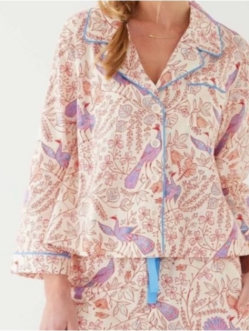 MERSEA Over the Cotton Moon PJ Top